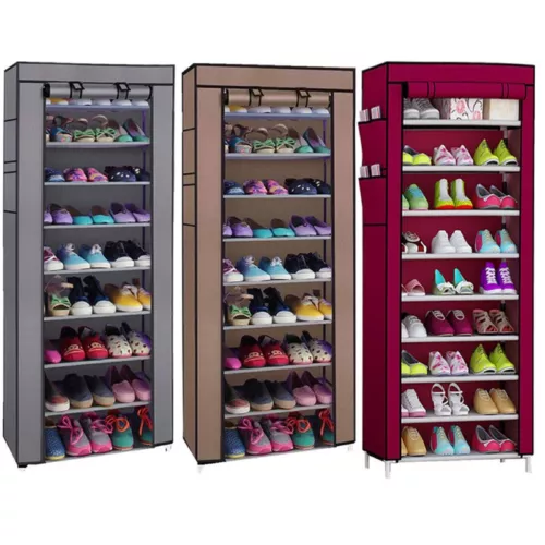 10 Tier Shoe Rack Organizer Storage Shelf Home Sav